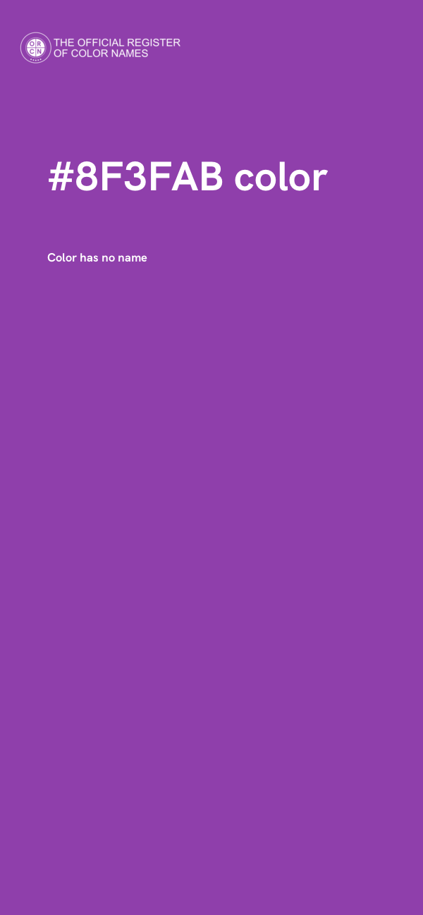 #8F3FAB color image