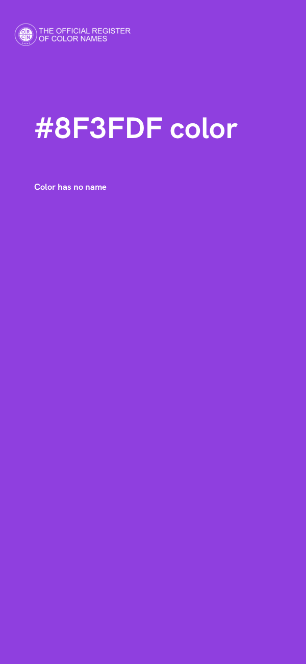 #8F3FDF color image