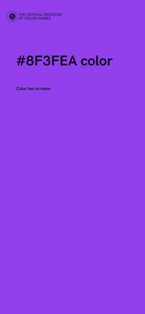 #8F3FEA color image