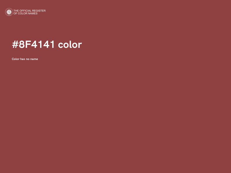 #8F4141 color image