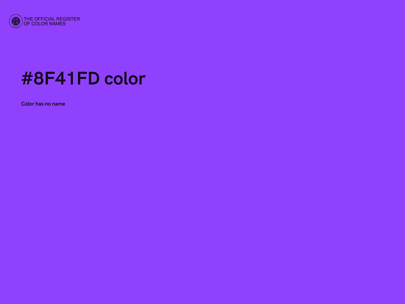 #8F41FD color image