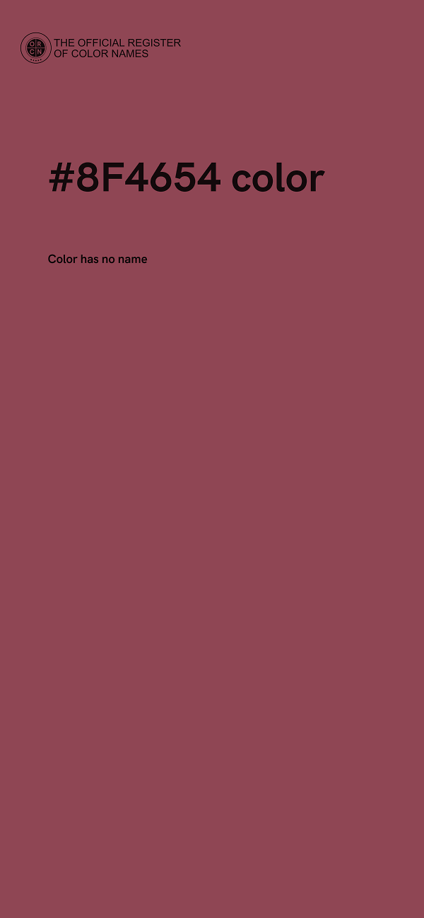 #8F4654 color image
