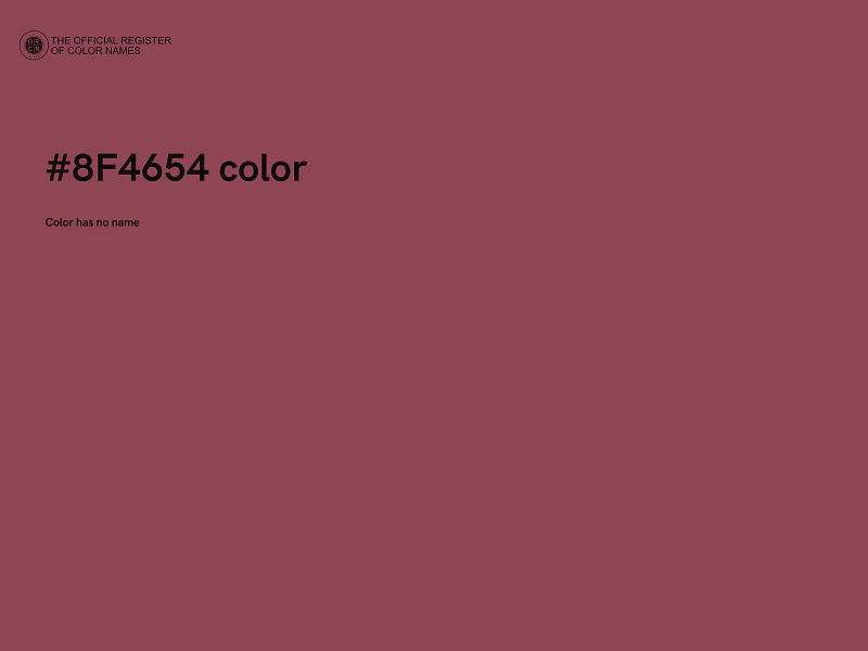 #8F4654 color image