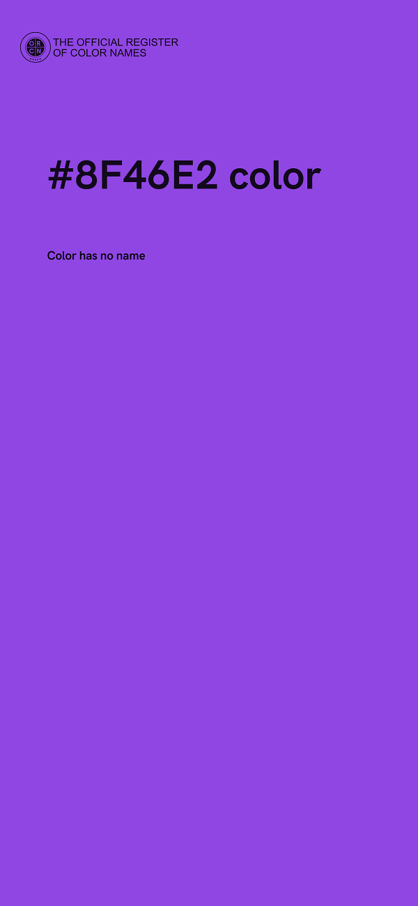 #8F46E2 color image