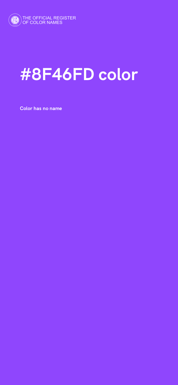 #8F46FD color image