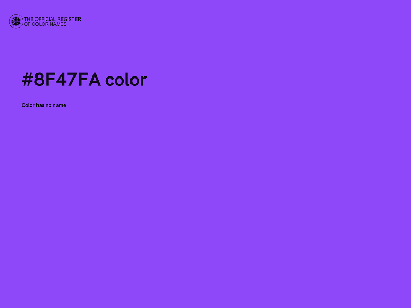 #8F47FA color image