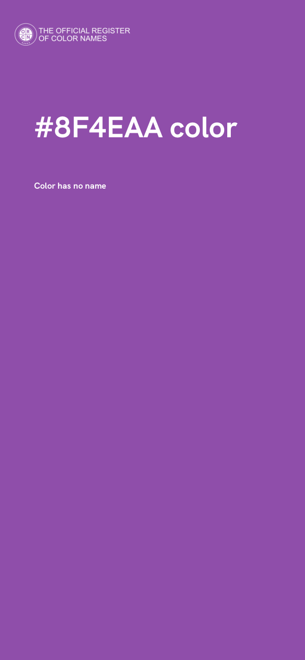#8F4EAA color image
