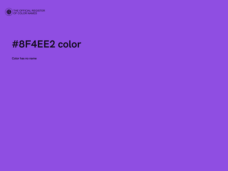 #8F4EE2 color image