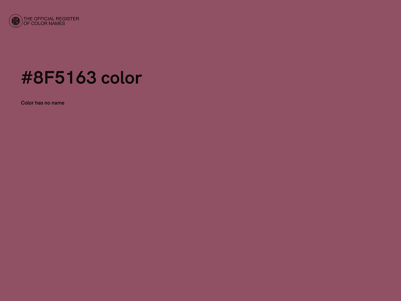 #8F5163 color image