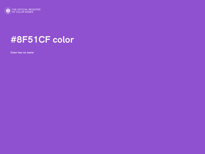 #8F51CF color image