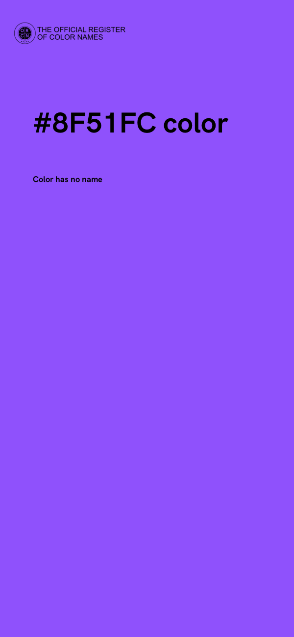 #8F51FC color image