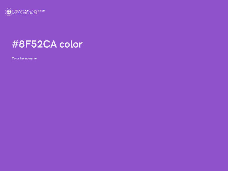 #8F52CA color image