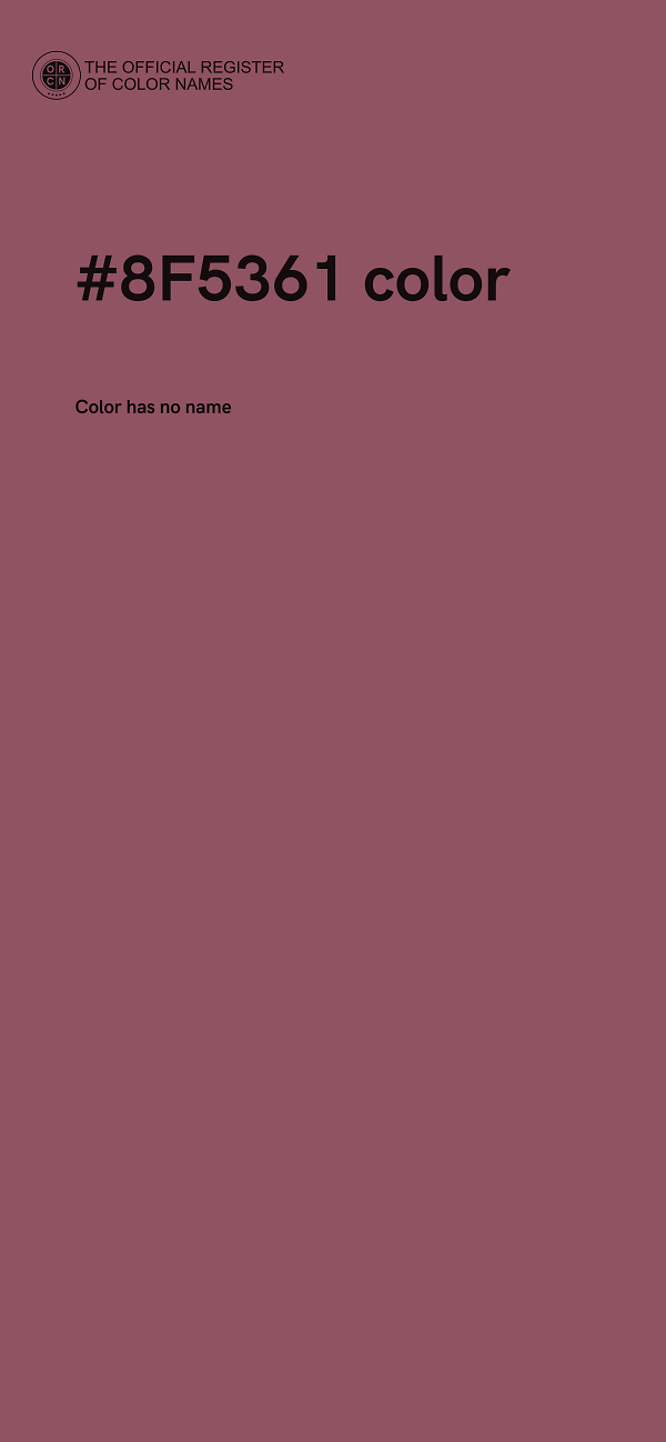 #8F5361 color image