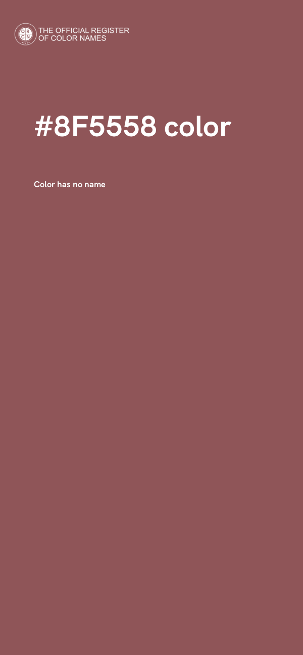 #8F5558 color image
