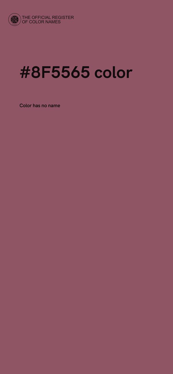 #8F5565 color image