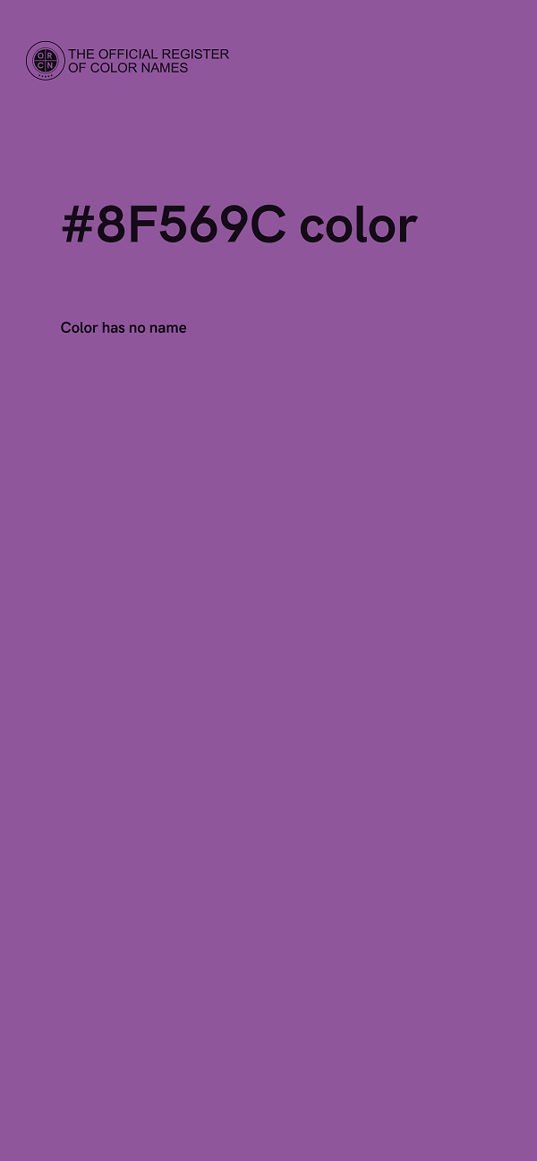 #8F569C color image