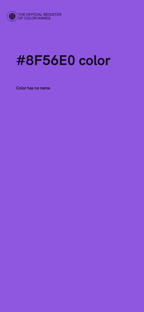 #8F56E0 color image