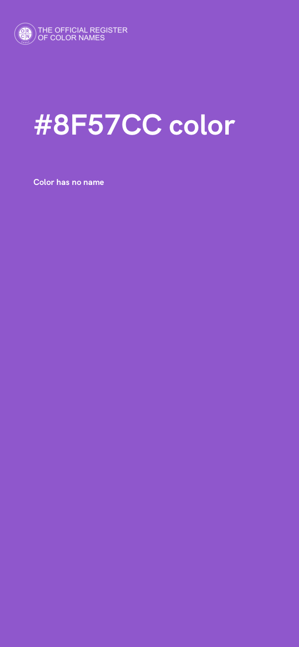 #8F57CC color image