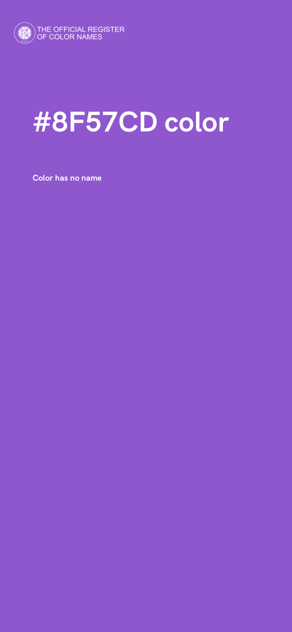 #8F57CD color image