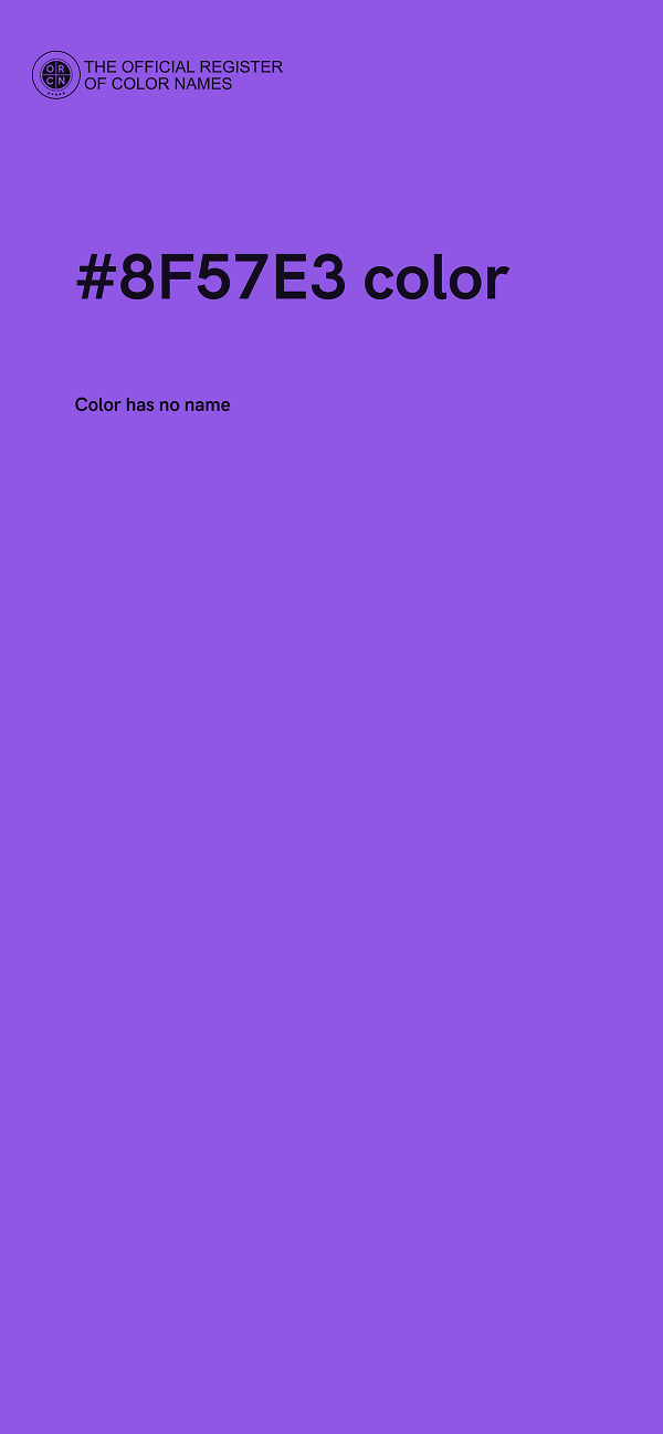 #8F57E3 color image