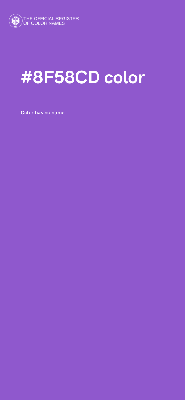 #8F58CD color image