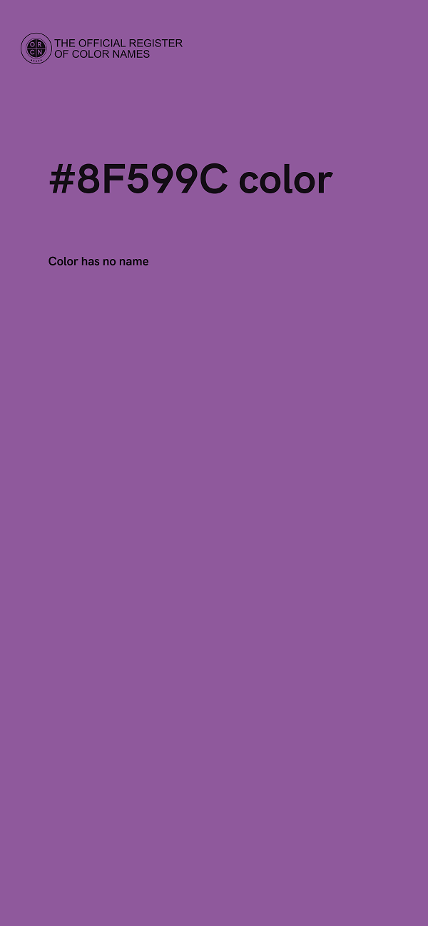 #8F599C color image