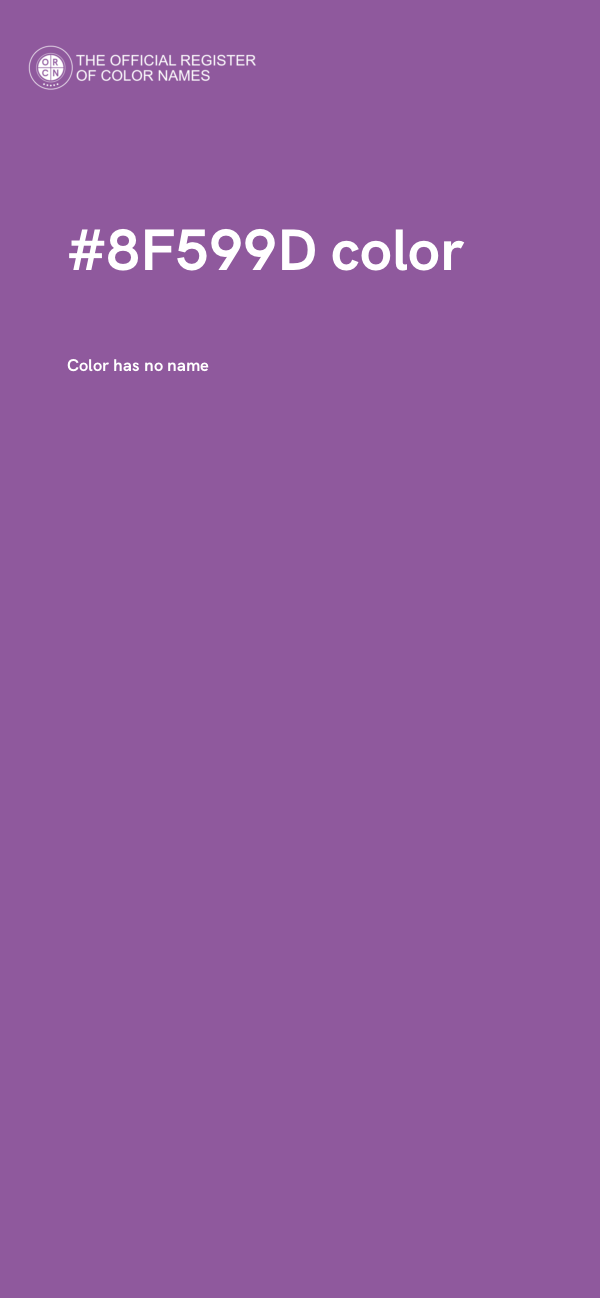 #8F599D color image
