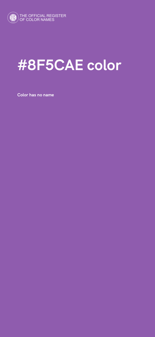 #8F5CAE color image