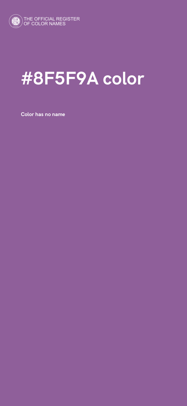 #8F5F9A color image