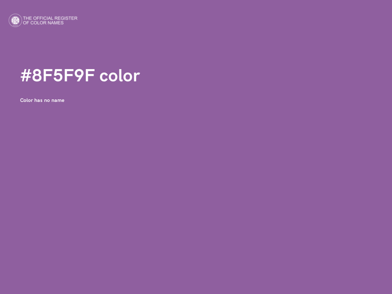 #8F5F9F color image