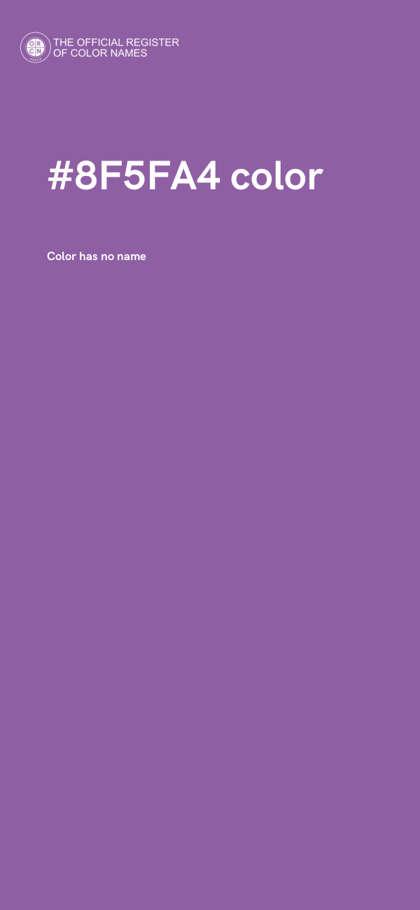 #8F5FA4 color image