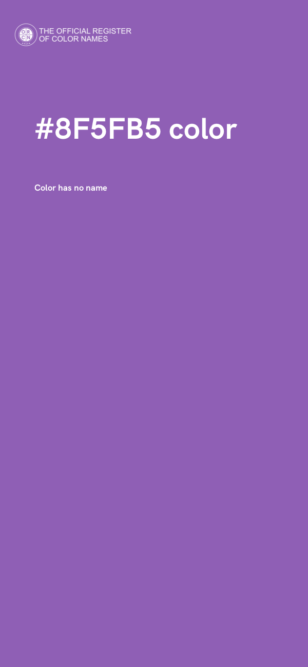 #8F5FB5 color image