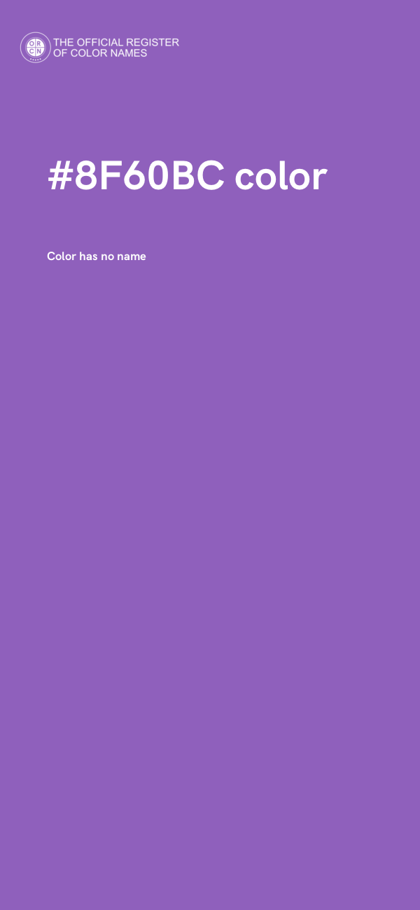 #8F60BC color image