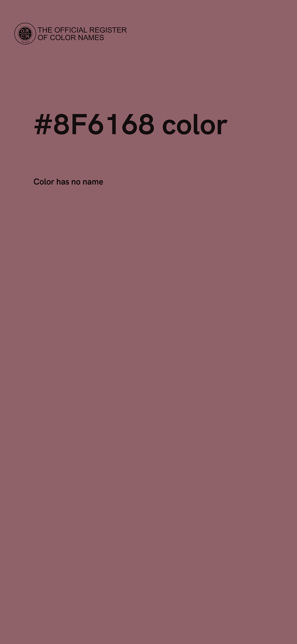 #8F6168 color image