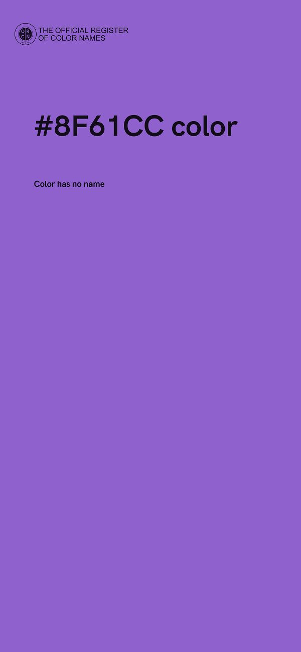 #8F61CC color image