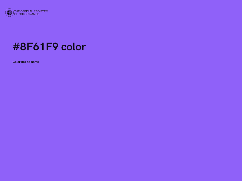 #8F61F9 color image