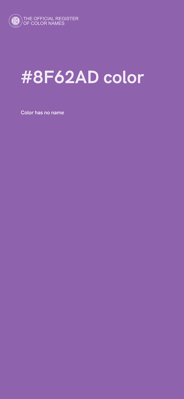 #8F62AD color image