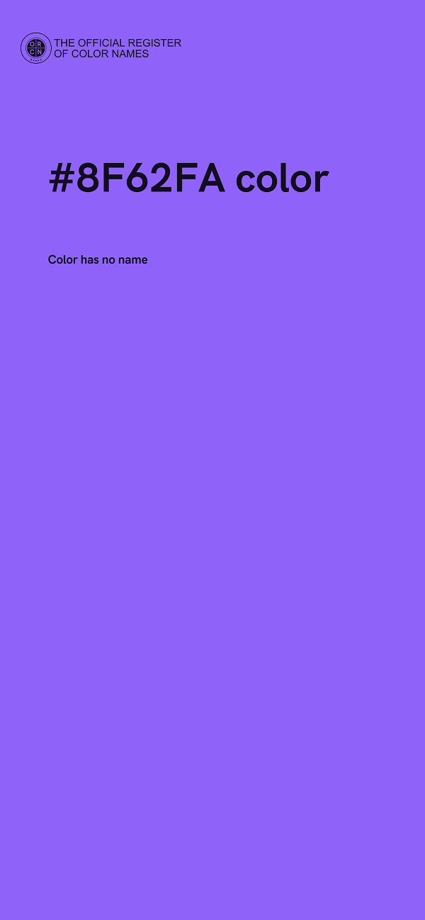#8F62FA color image