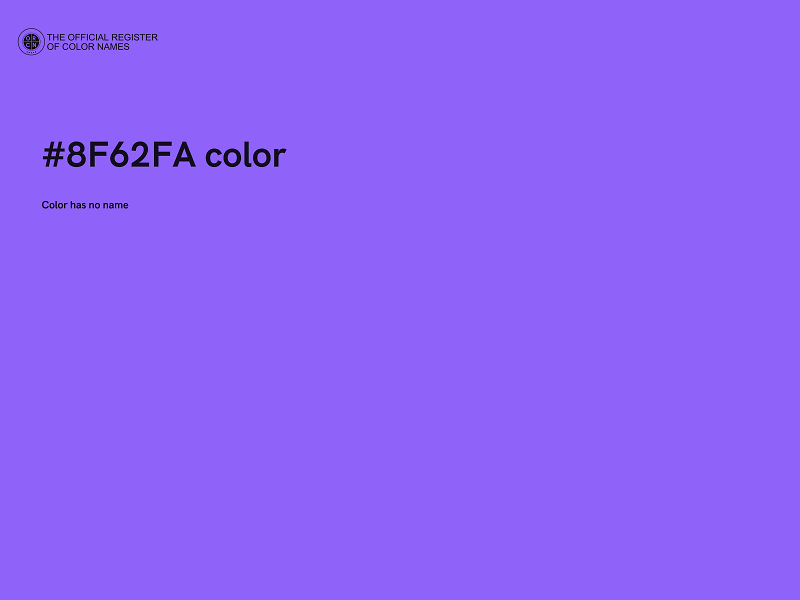 #8F62FA color image