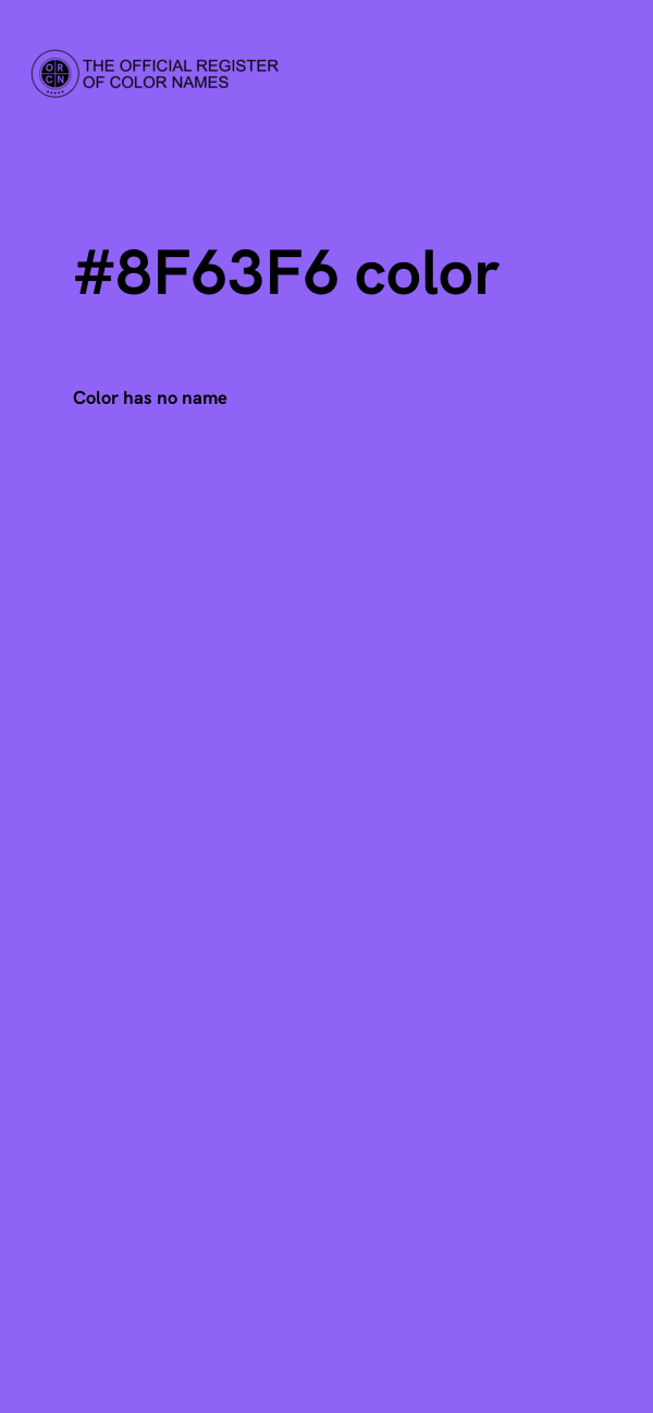 #8F63F6 color image