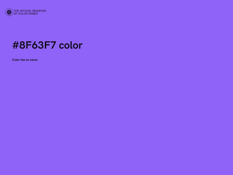 #8F63F7 color image