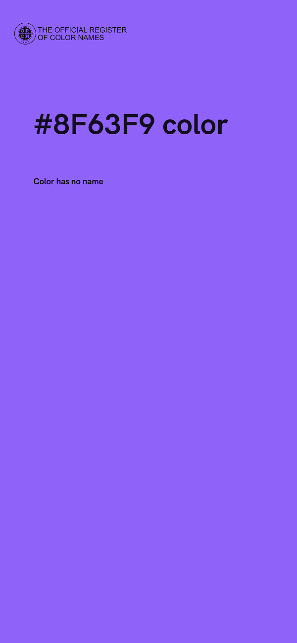 #8F63F9 color image