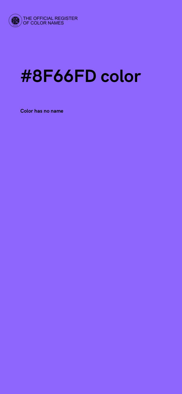 #8F66FD color image