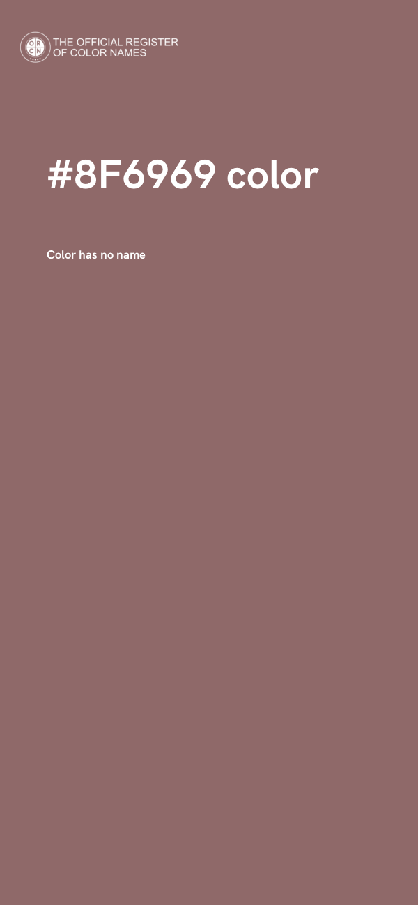 #8F6969 color image