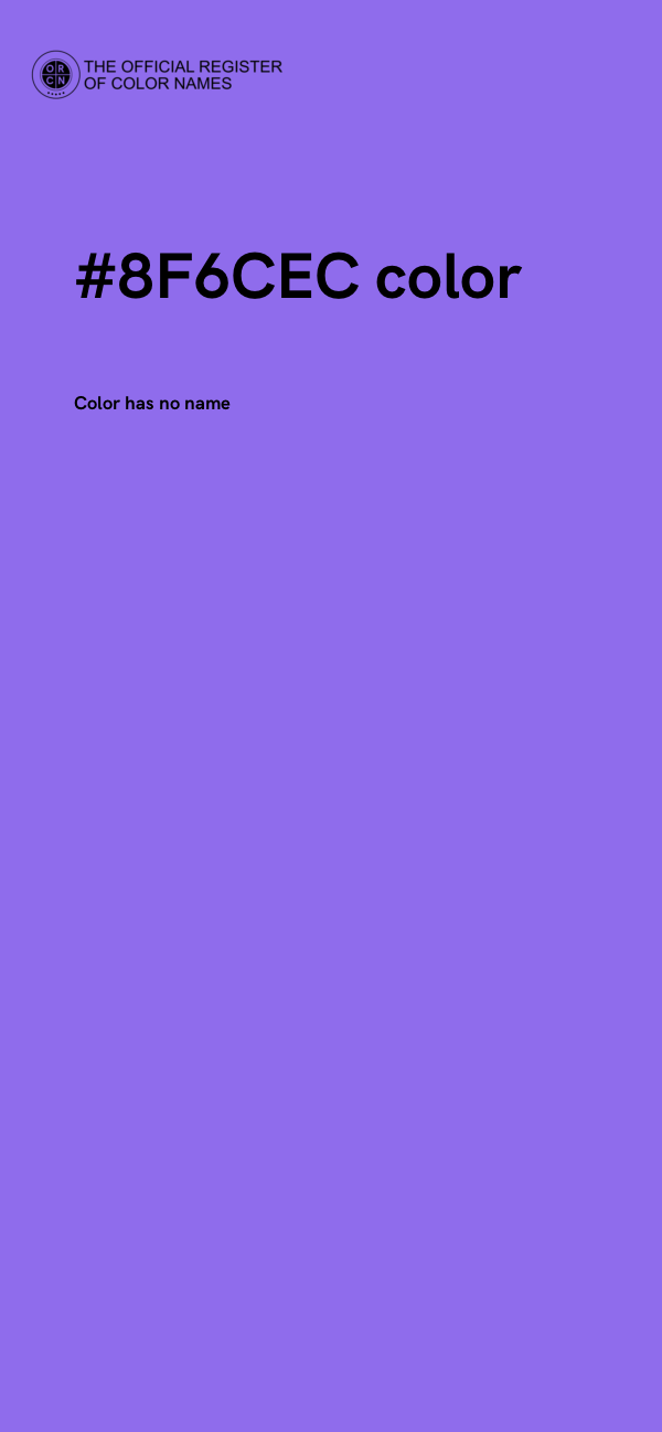 #8F6CEC color image