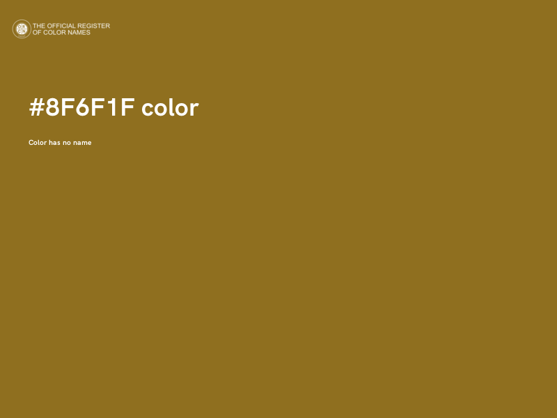 #8F6F1F color image