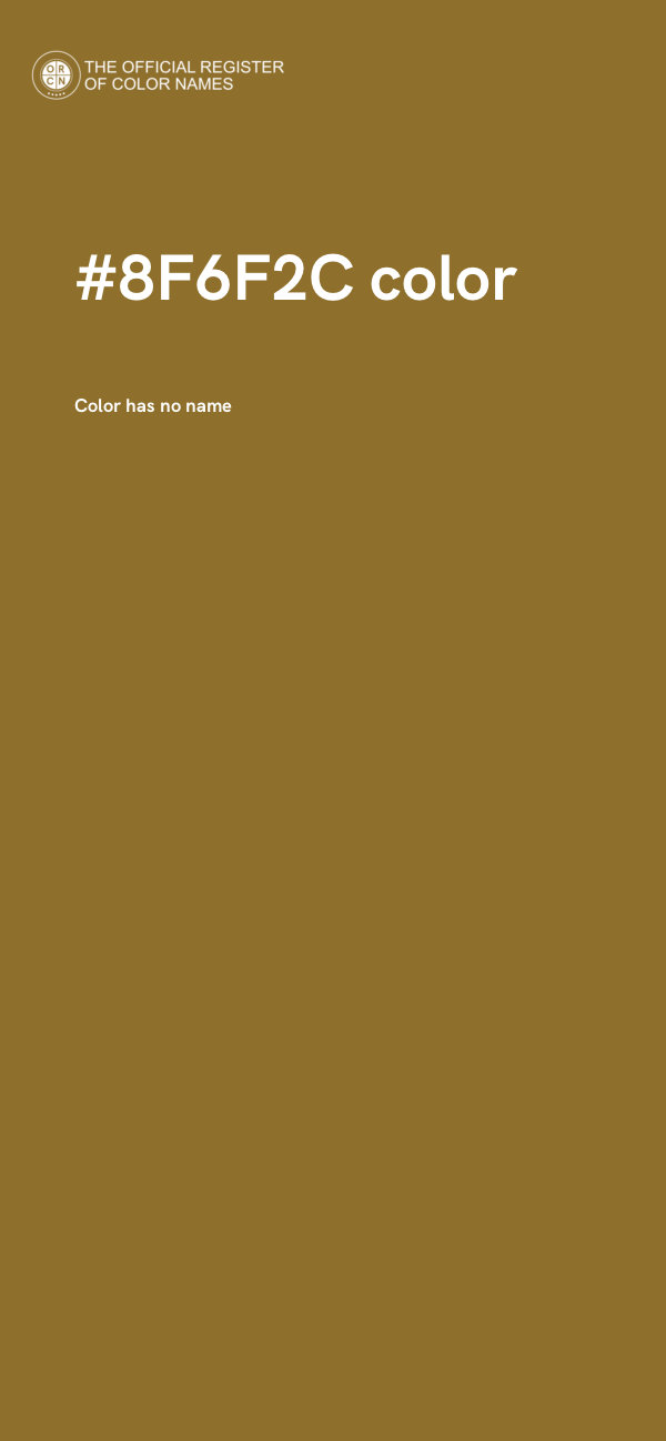 #8F6F2C color image