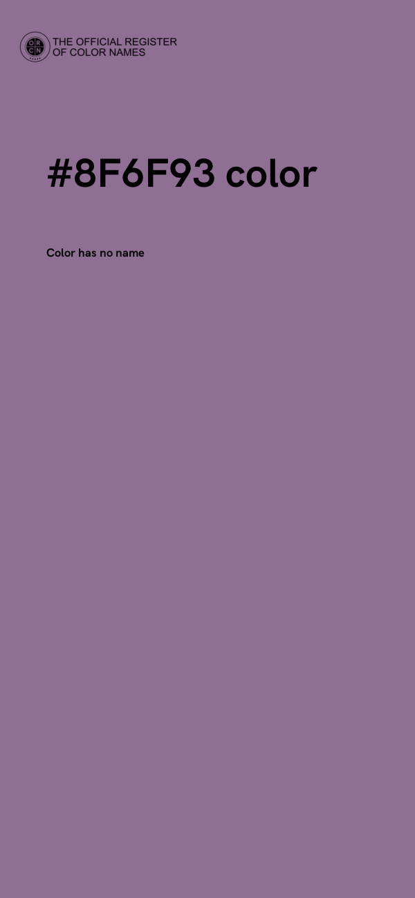 #8F6F93 color image