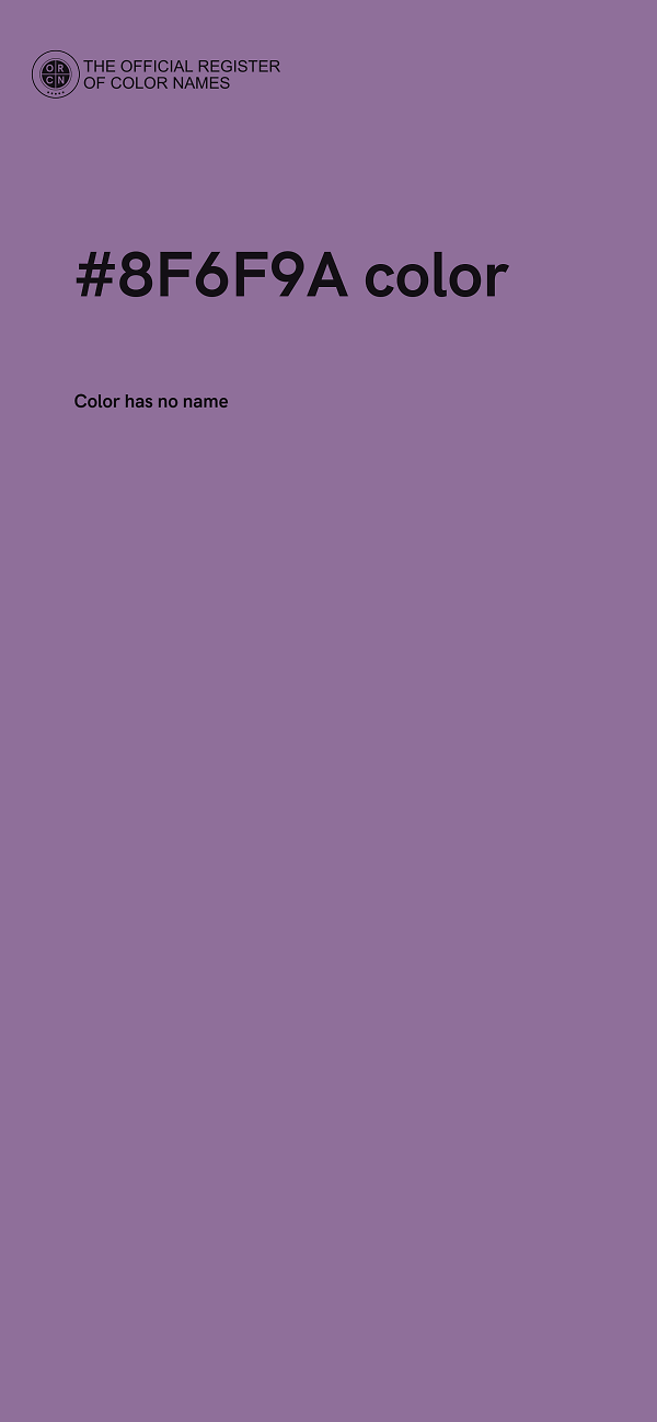 #8F6F9A color image