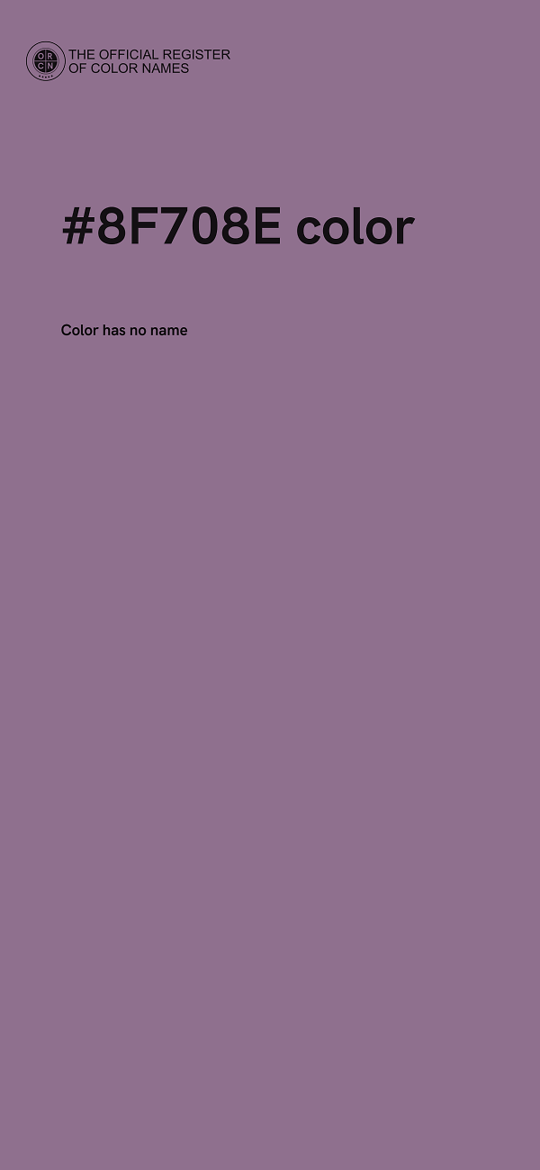 #8F708E color image